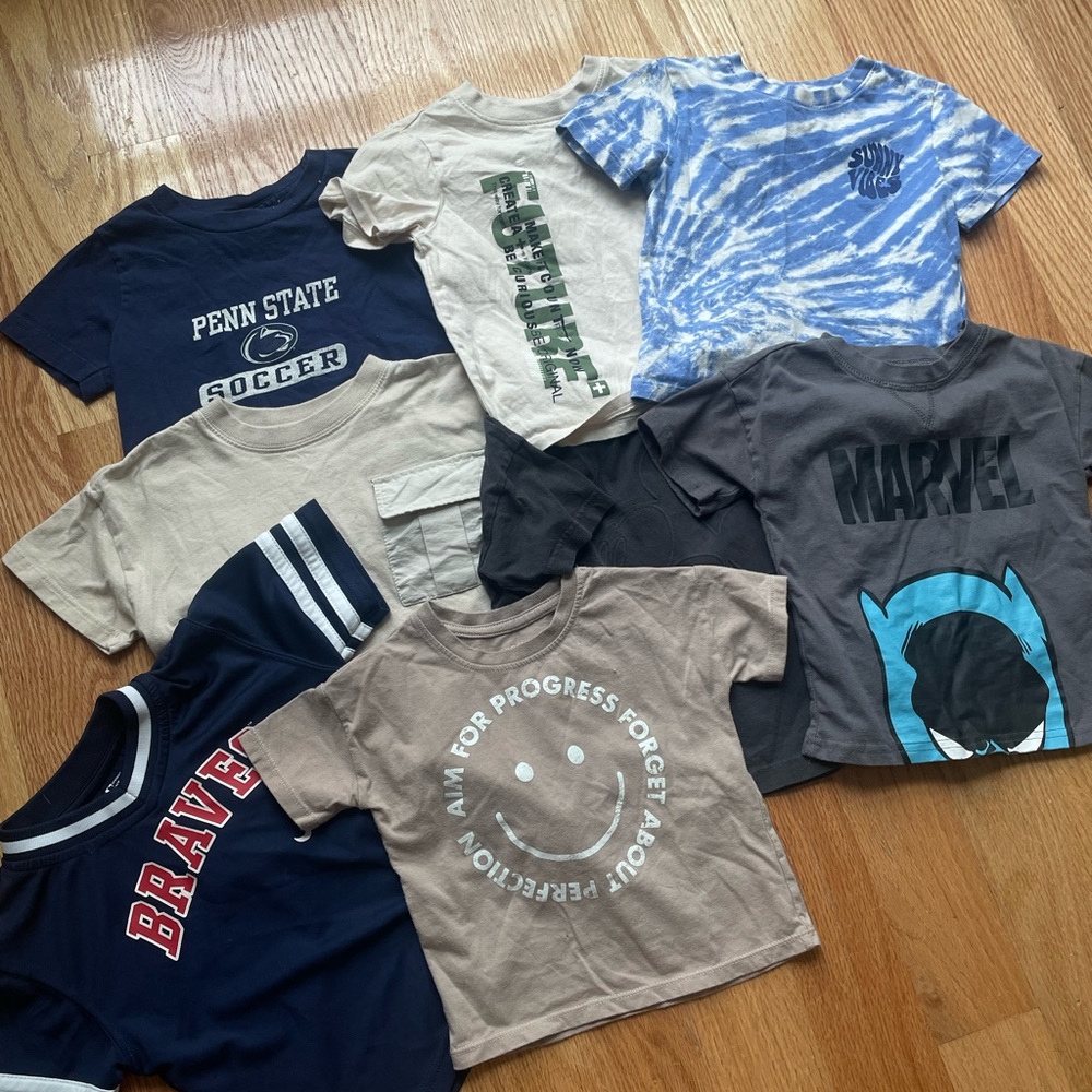 Toddler Boys T-Shirt Bundle - 2T Zara/H&M/More